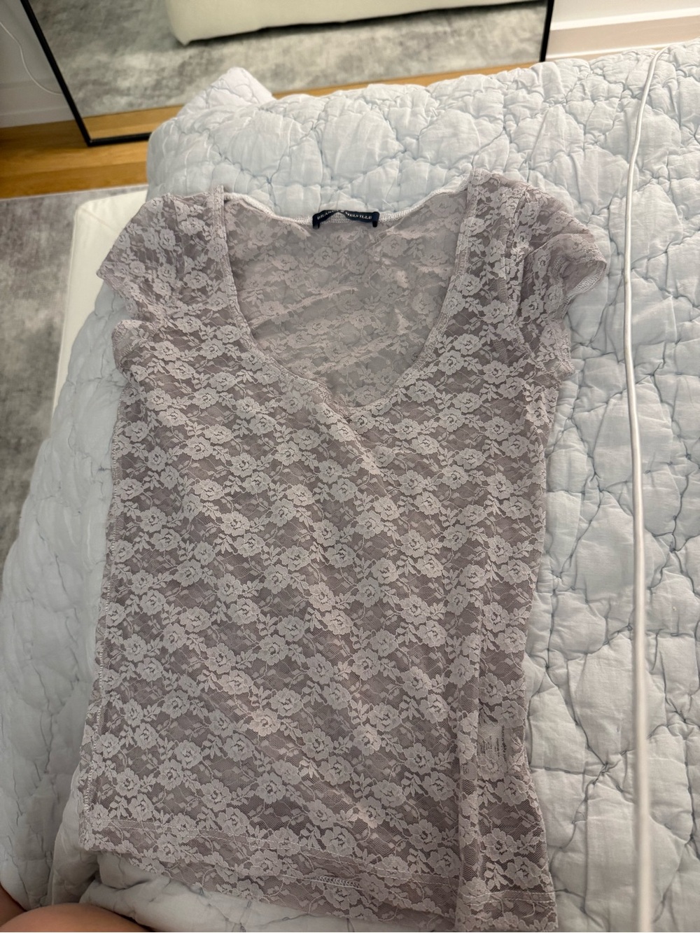 Brandy Melville lavender  Lace Cami